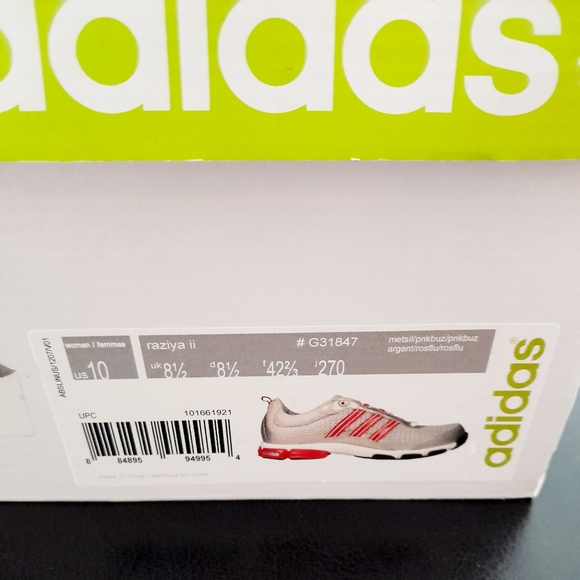 Adidas Raziya II women's sz 10. Perfect condition like new - Picture 4 of 7